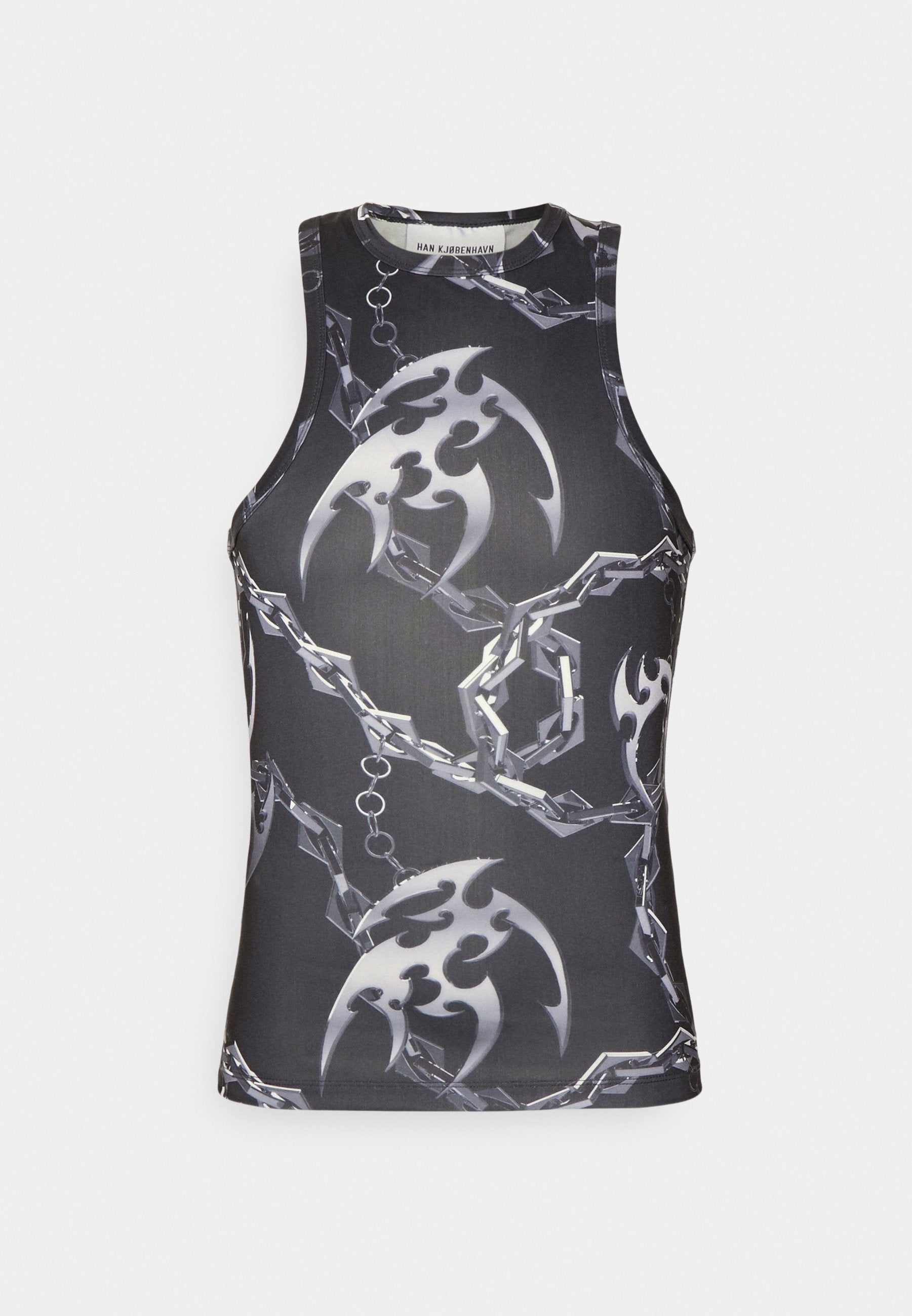 Han Kjøbenhavn CHAIN TRIBAL STRETCH RACER TOP