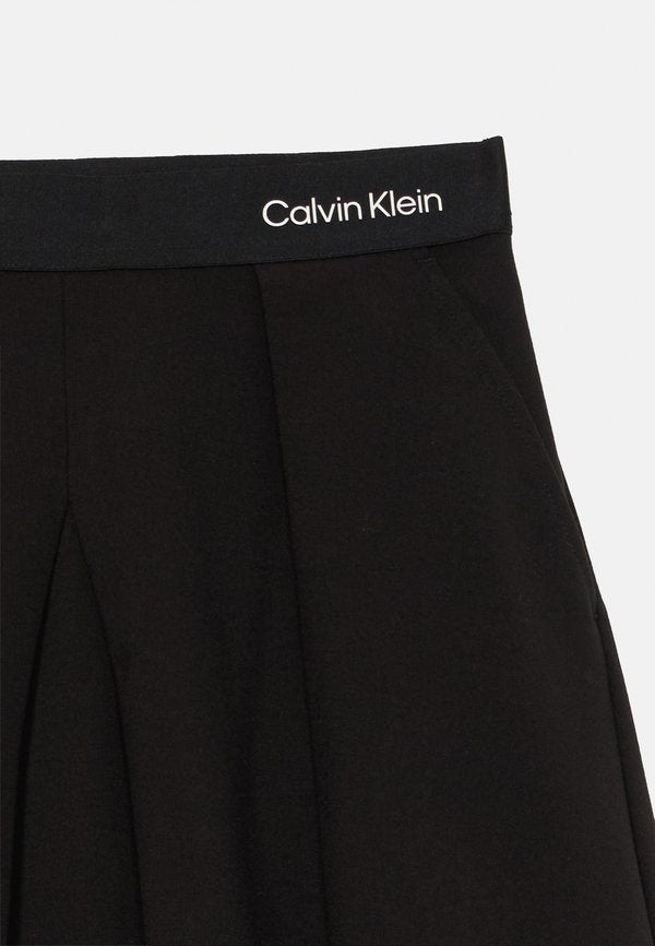 Calvin Klein Jeans LOGO TAPE PLEATED PUNTO SKIRT