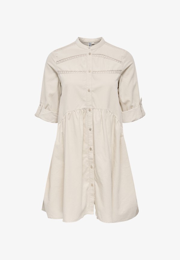 ONLY ONLCHICAGO-AIME Short - Shirt dress - pumice stone