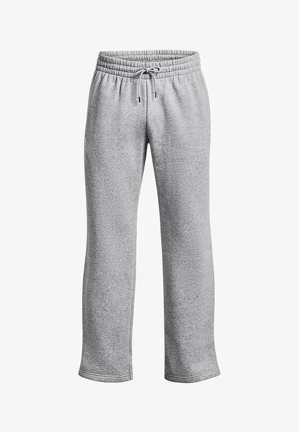 Under Armour ICON FLEECE - Tracksuit bottoms - mod gray full heather
