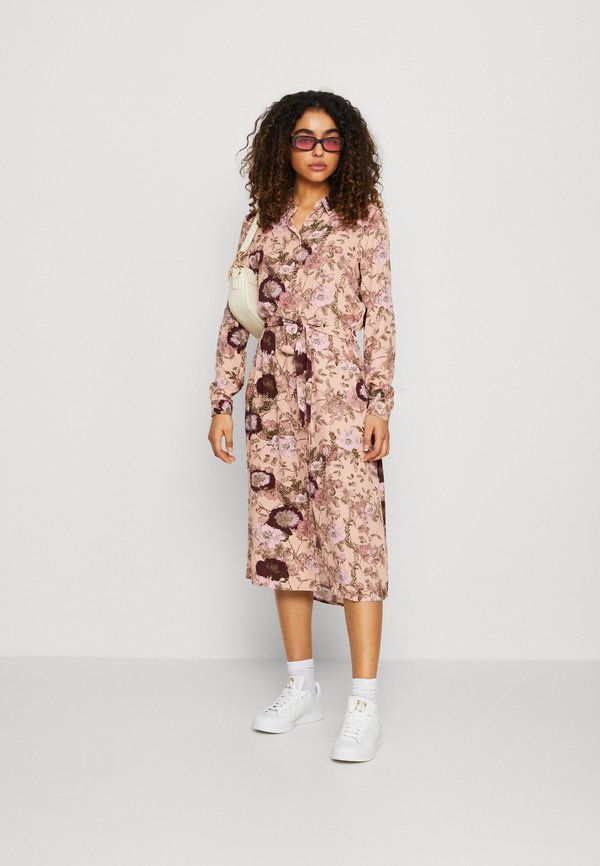 Vero Moda VMANNA CALF SHIRT DRESS