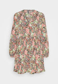 Pieces PCMOLLY V-NECK SHORT DRESS