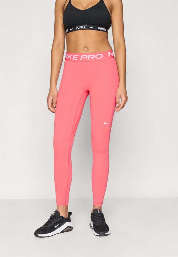 Nike Performance W NP DF 365 MR TIGHT USM - Leggings - sea coral/white