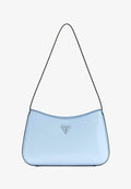 Guess ARNELA ZIP SHOULDER  - Handbag - sky blue