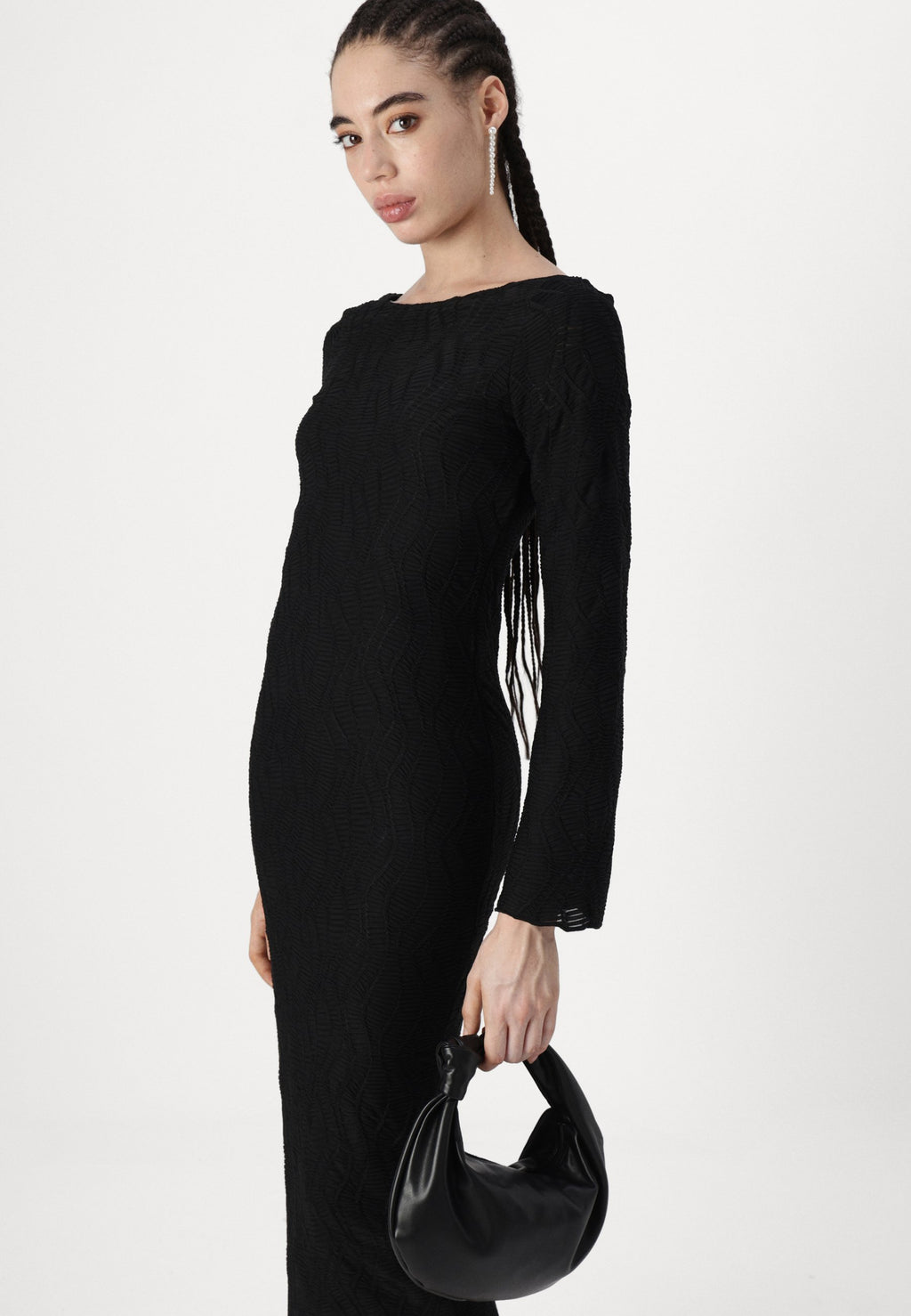 Gina Tricot TEXTURED DRESS