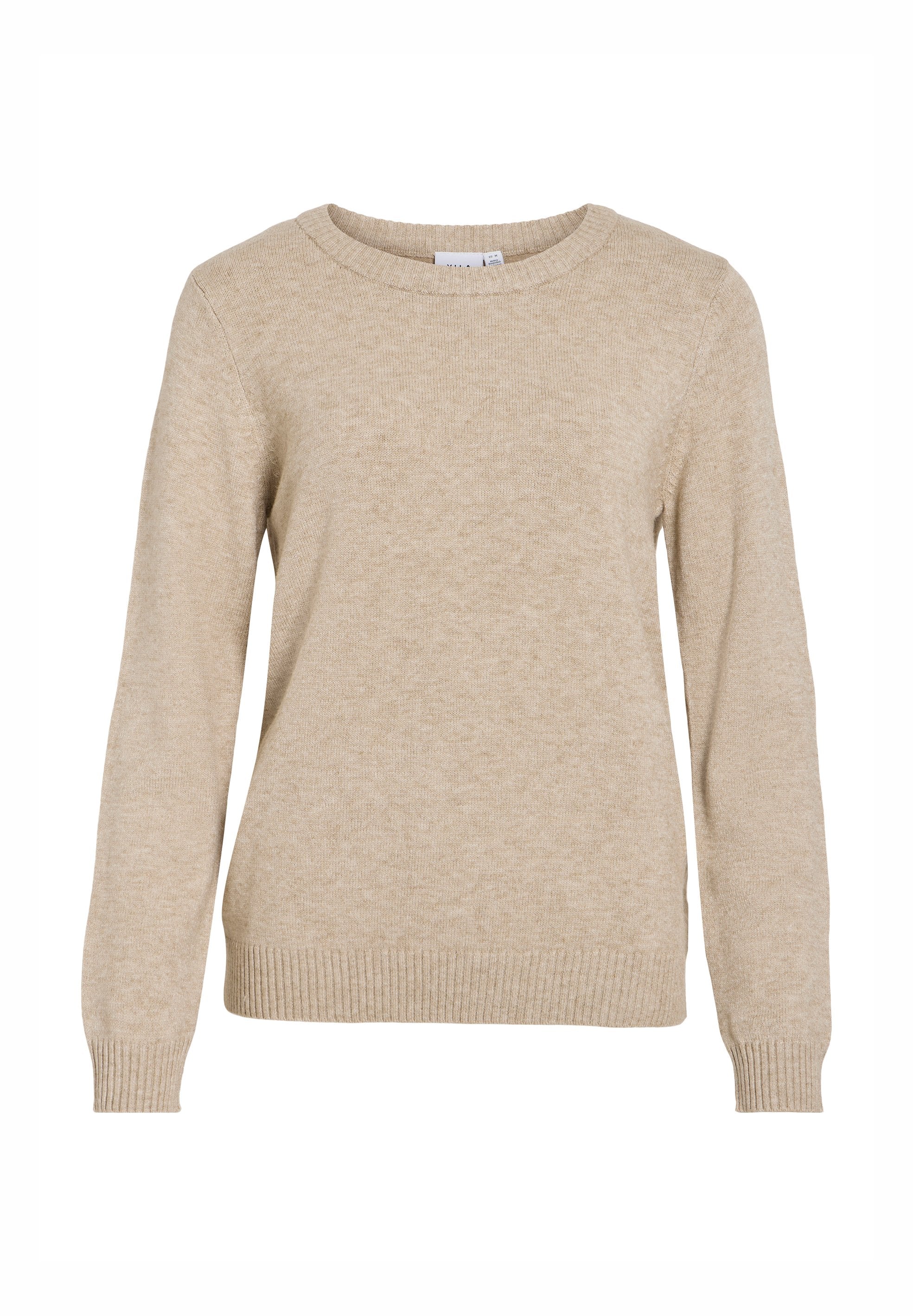 VILA VIRIL O-NECK L/S KNIT TOP - NOOS