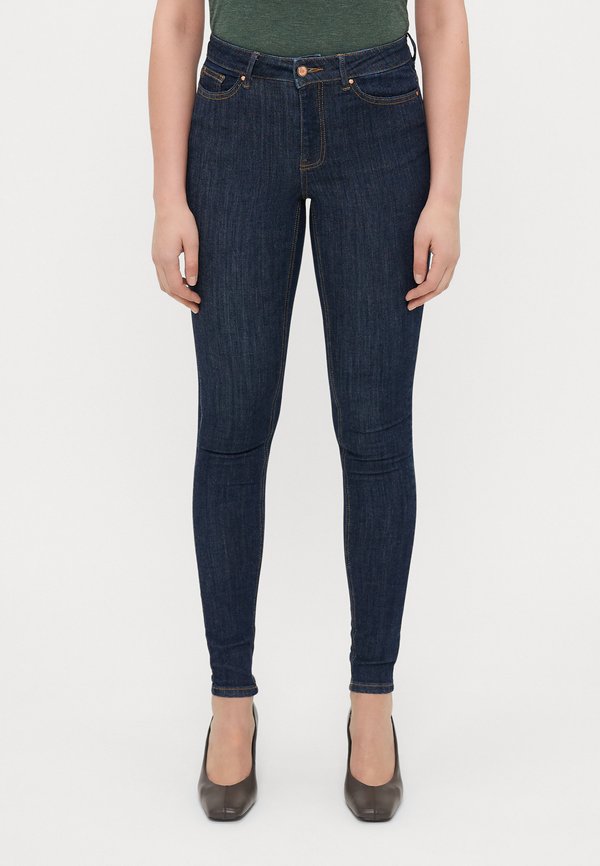 Vero Moda Tall VMFLASH  - Jeans Skinny Fit - dark blue denim