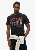 Superdry & Co MÖTLEY CRÜE LIMITED EDITION  - Print T-shirt - heavy amp black