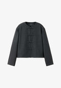 Mango ADULT - Summer jacket - anthracite
