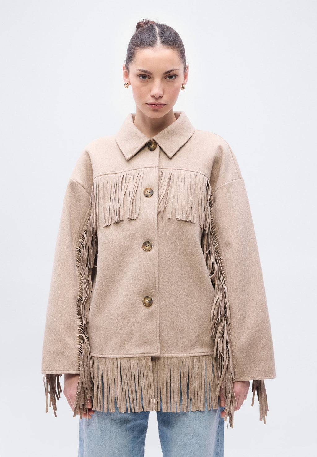Gina Tricot FRINGE JACKET