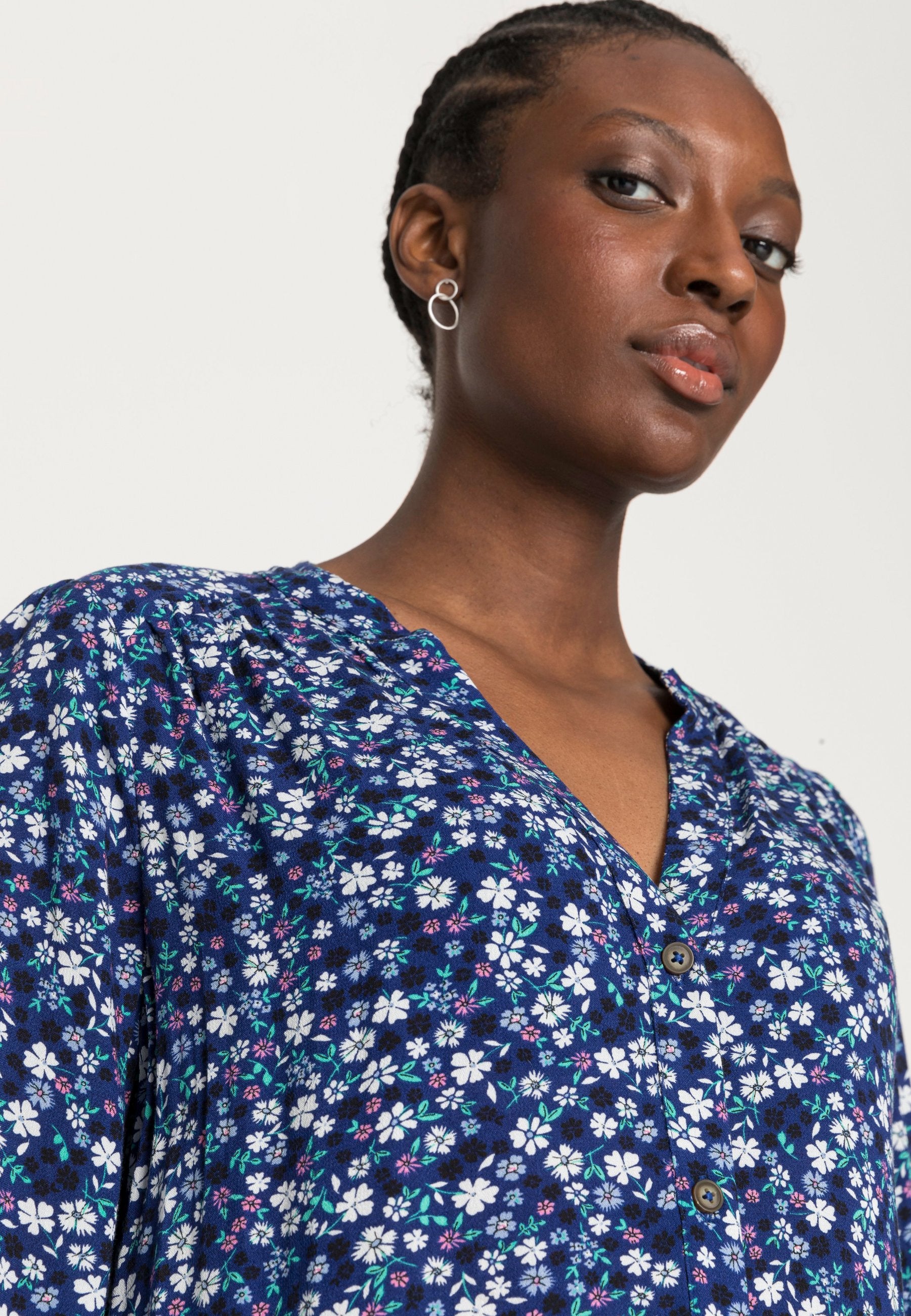 Marks & Spencer BUBBLE HEM BLOUSE