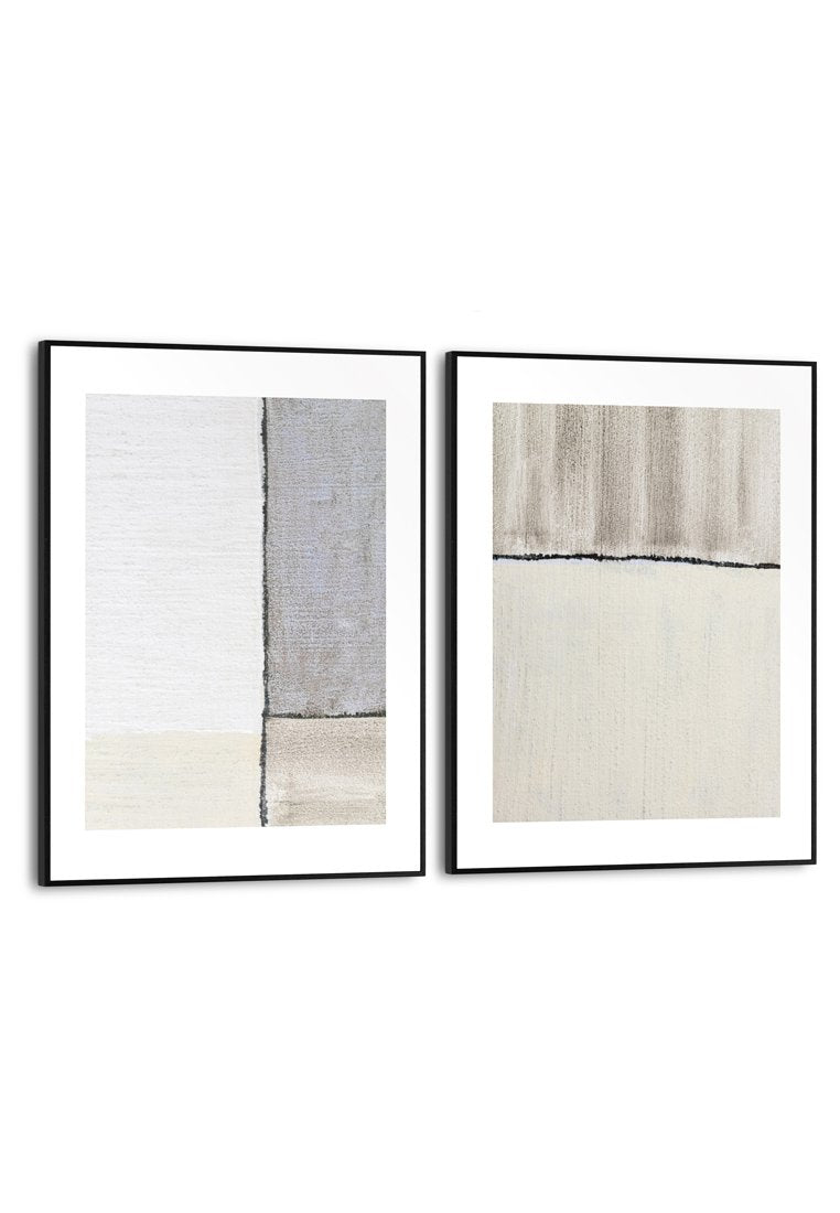 Orange Wallz ABSTRACT PASTELS 2 PACK
