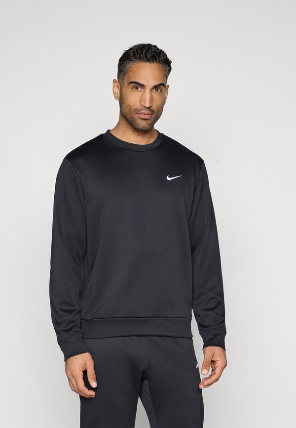 Nike Performance FLEX CREW - Sweatshirt - black/white