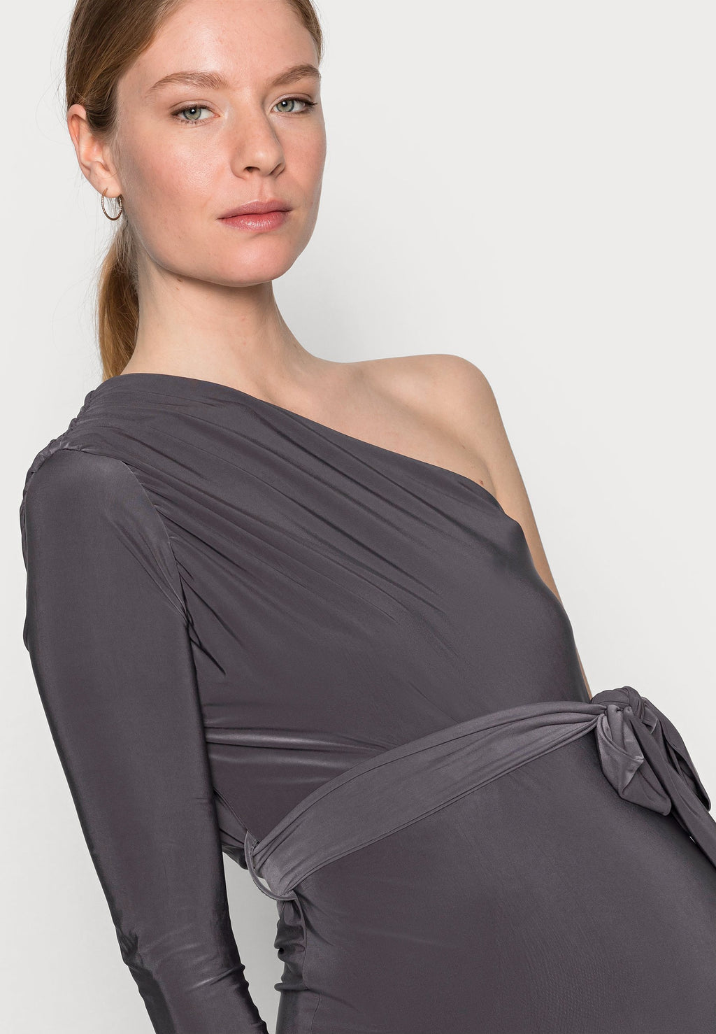 Missguided Maternity SLINKY RUCHED DRESS
