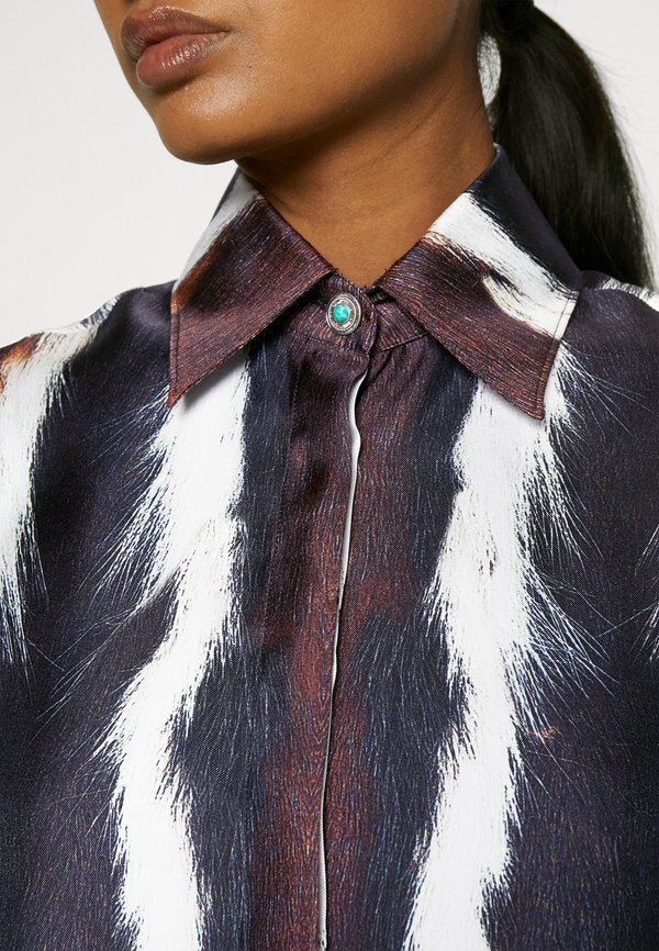 Roberto Cavalli STRIPED BLOUSE