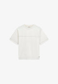 Guess BOXY FIT HEMD - Basic T-shirt - weiß