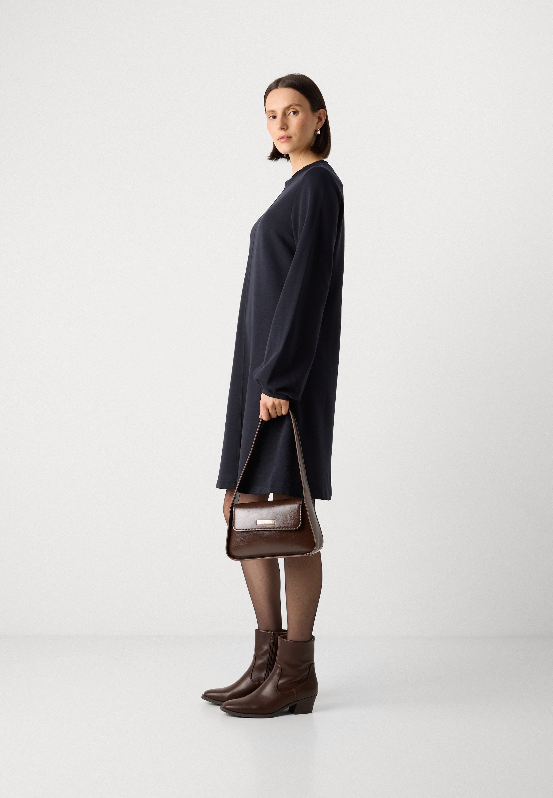 Marc O'Polo DRESS LONG SLEEVE ROUND NECK