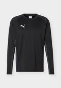 Puma TEAMLIGA26 TRAINING - Long sleeved top - black/white/flat dark gray