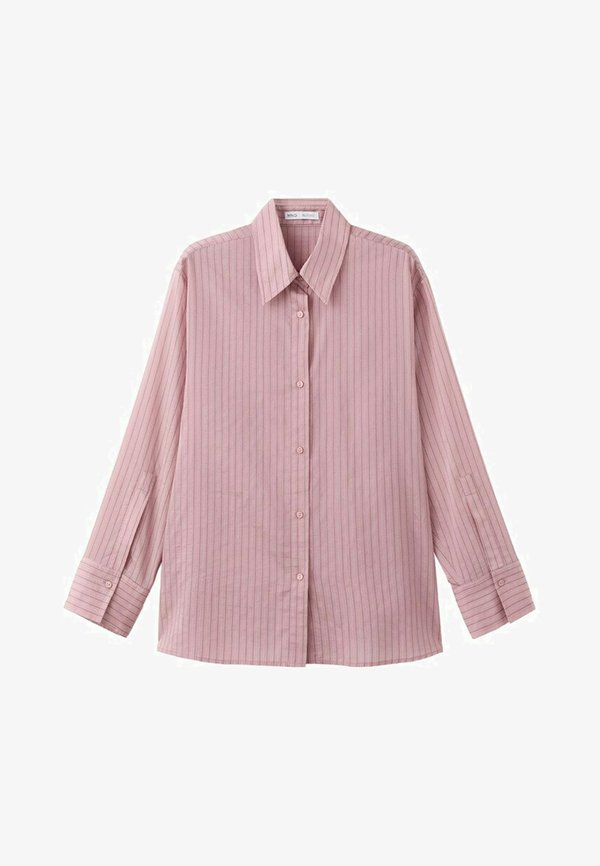 Mango ADULT - Button-down blouse - light pink