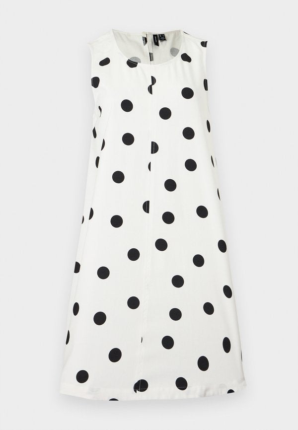 Vero Moda VMTORA SHORT DRESS - Day dress - snow white