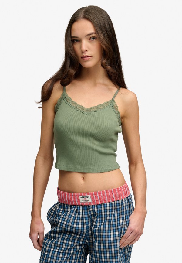 Superdry & Co Top - laurel khaki