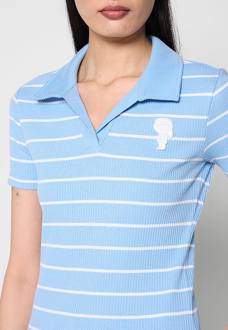 IKON STRIPED RIB POLO Media 5