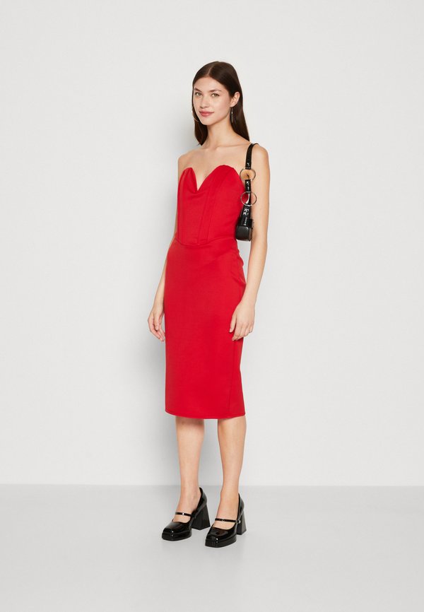 WAL G. DOLLY V NECK MIDI