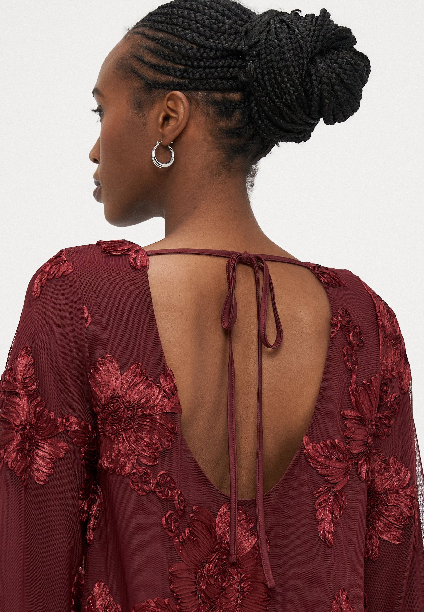 Gina Tricot Petite WIDE FLOWY MINI DRESS