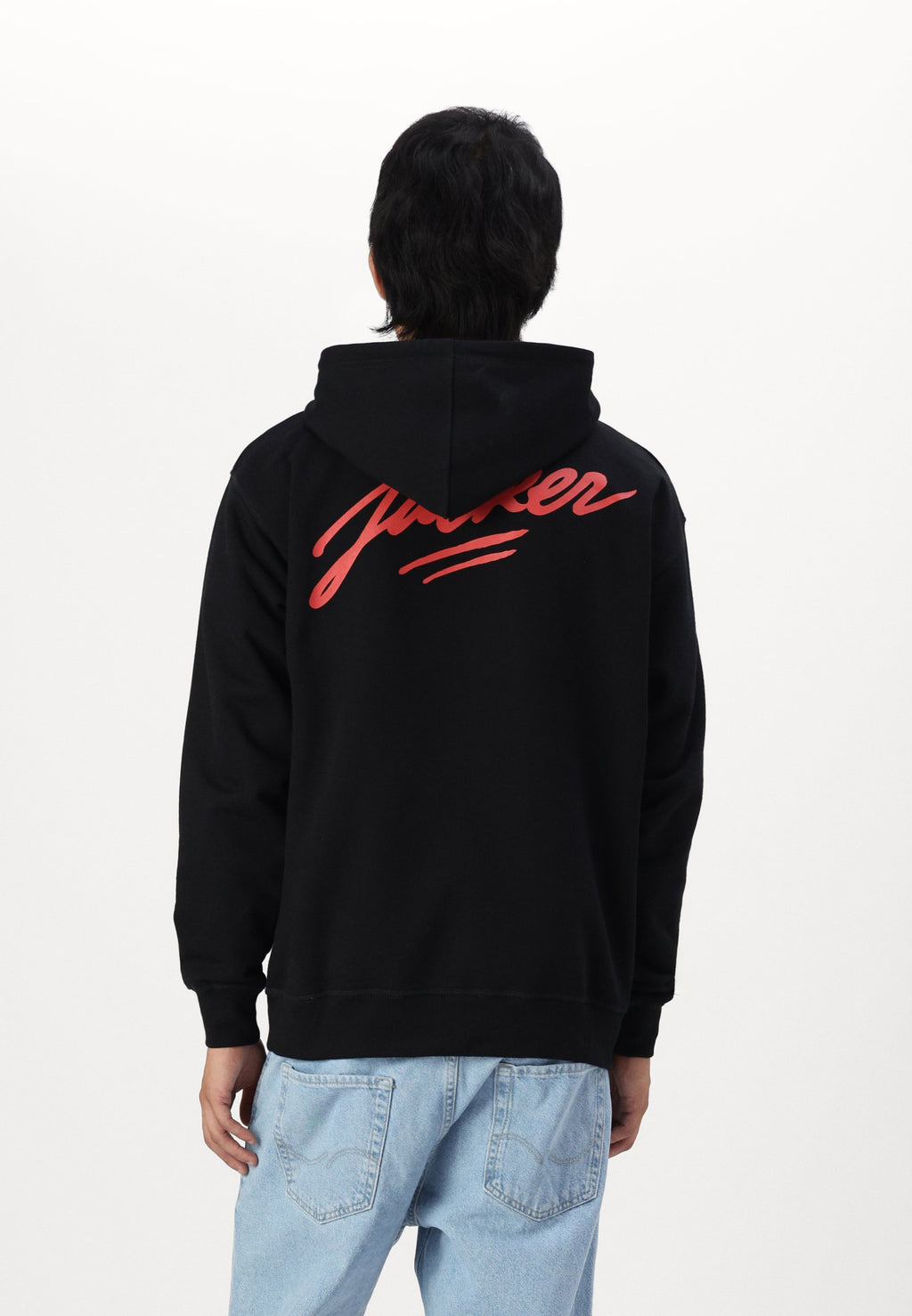 Jacker HOODIE BLACK TRADE UNISEX