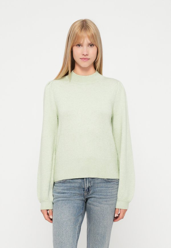 VILA VIRIL TURTLE-NK BALLOON L/S TOP - NOOS