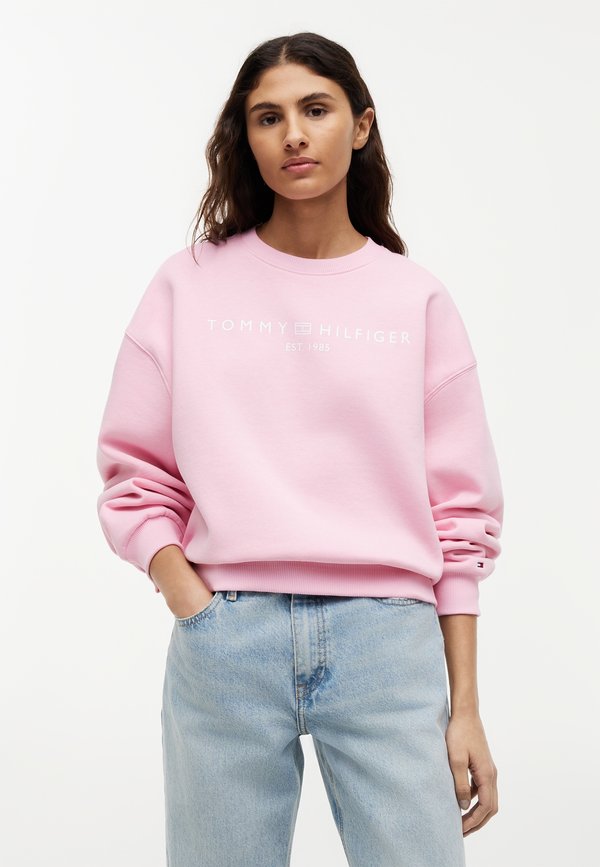 Tommy Hilfiger CORP LOGO MDRN SWTSRT - CORP LOGO - Sweatshirt - classic pink