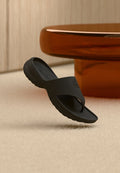 Calvin Klein RECOVER THONG - T-bar sandals - triple black