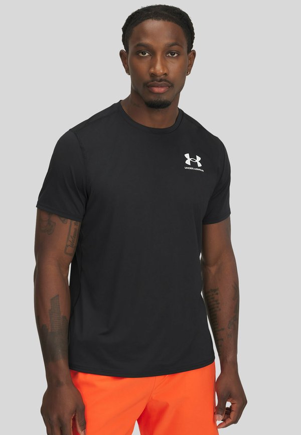 Under Armour HEATGEAR FITTED - Sports T-shirt - black