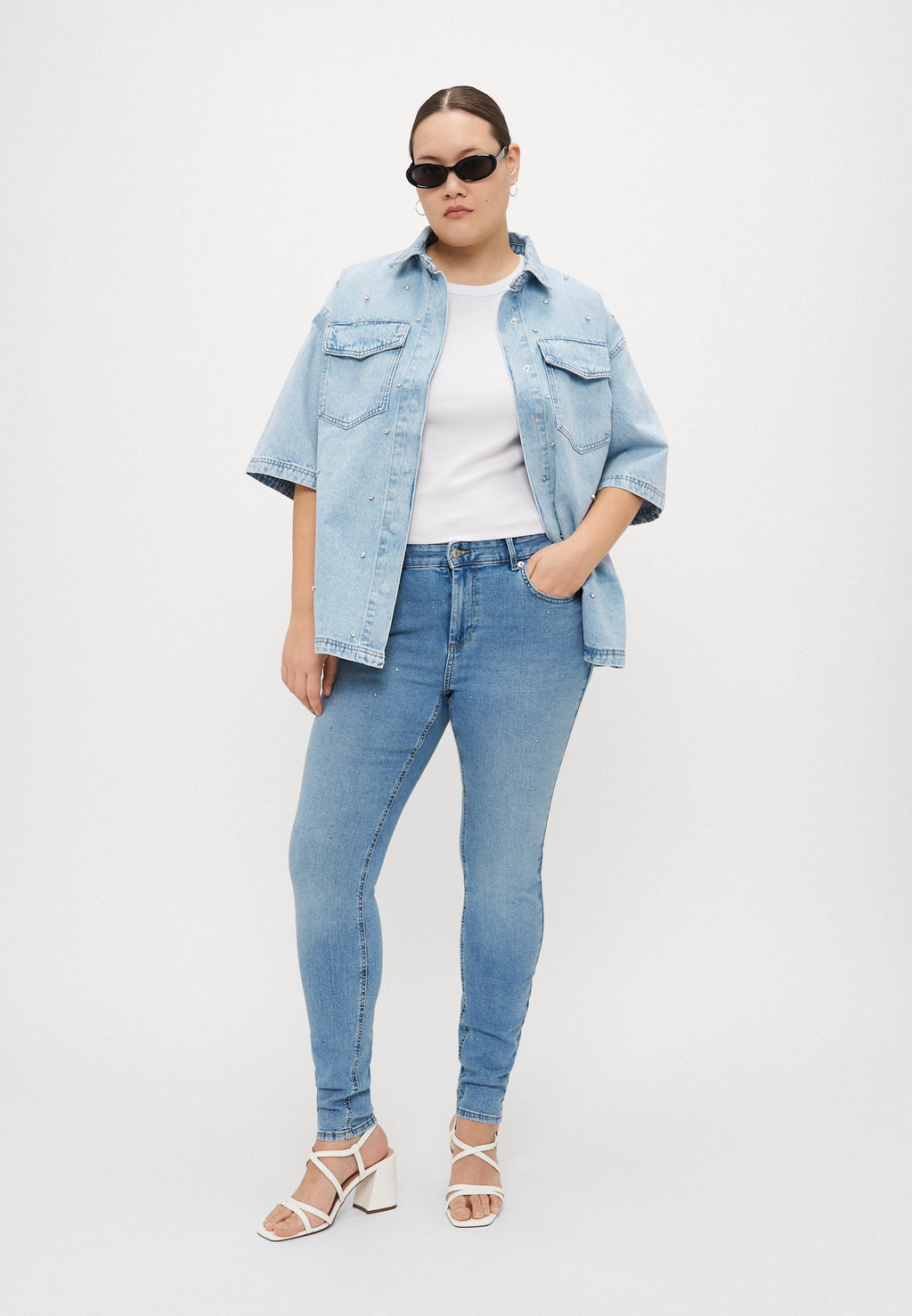 Skinny fit CARWILLY Mid waist Media 2