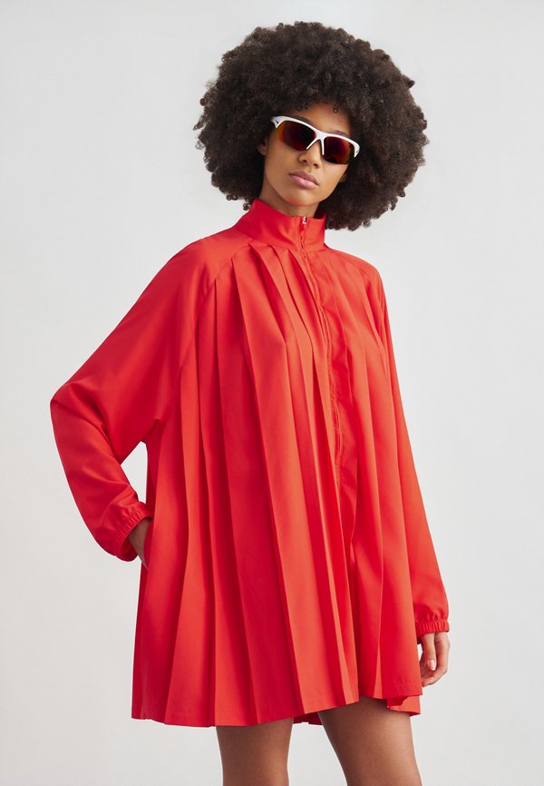 Nike Sportswear PLEATED MINI - Day dress - crimson