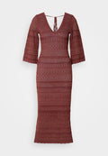 Scotch & Soda METALLIC POINTELLE DRESS