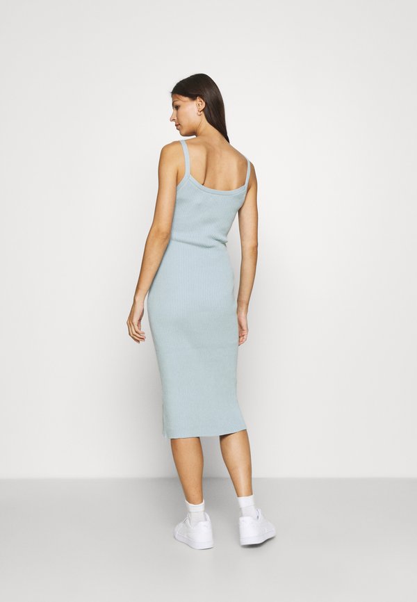 Glamorous Bloom SLEEVELESS FIXED WRAP FRONT MIDI DRESS