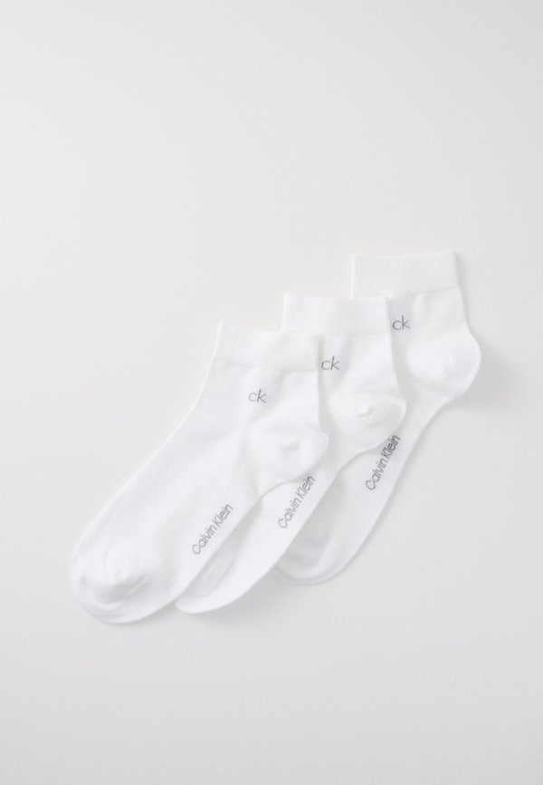 Calvin Klein Underwear 3 PACK - Sneaker socks - white
