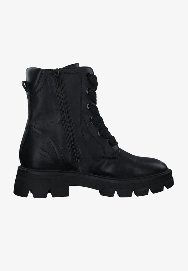 s.Oliver Platform ankle boots - black