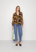 VILA VIADELINE V NECK SMOCK