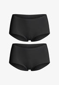 Puma PUMA DAMEN MINI SHORTS 2PACK - Boyshorts - schwarz