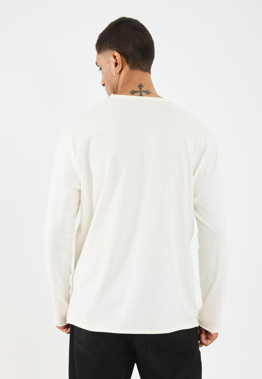 YOURTURN SLOUCHY LONG SLEEVED TOP WITH POCKET UNISEX