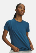 Under Armour RIVAL CORE - Sports T-shirt - wham blue