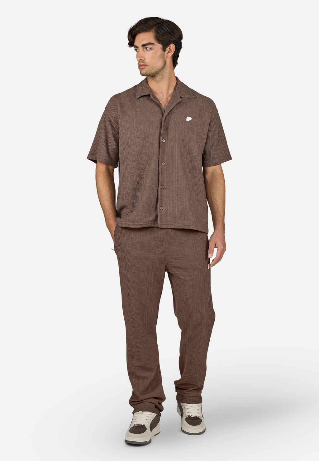 Pegador LIBCO STRUCTURED KNIT WIDE PANTS
