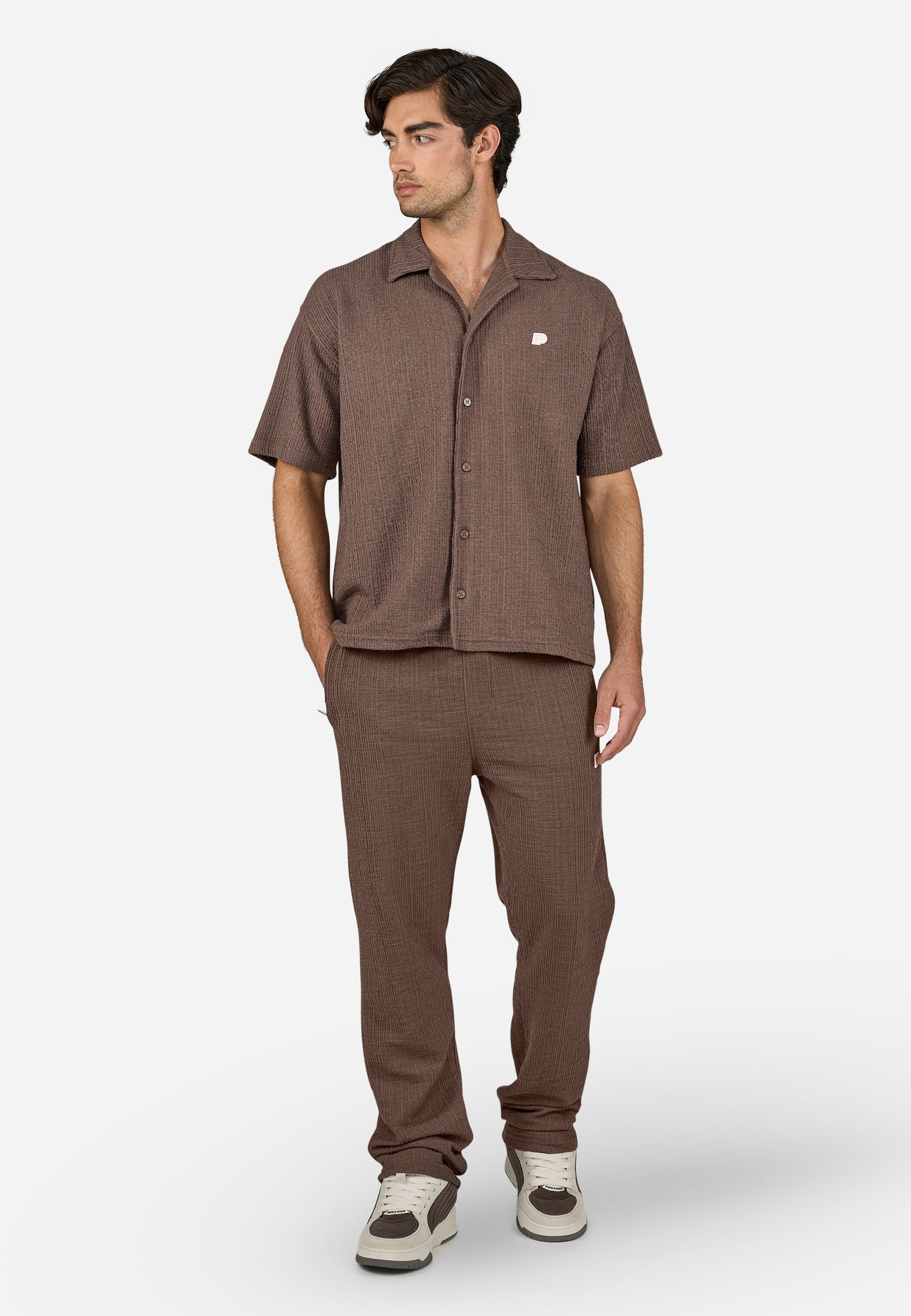 Pegador LIBCO STRUCTURED KNIT WIDE PANTS