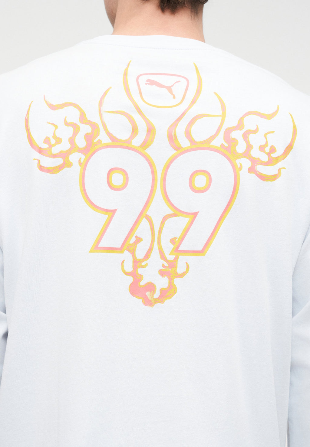 Puma OVERSIZED GRAPHIC LONGSLEEVE TEE UNISEX