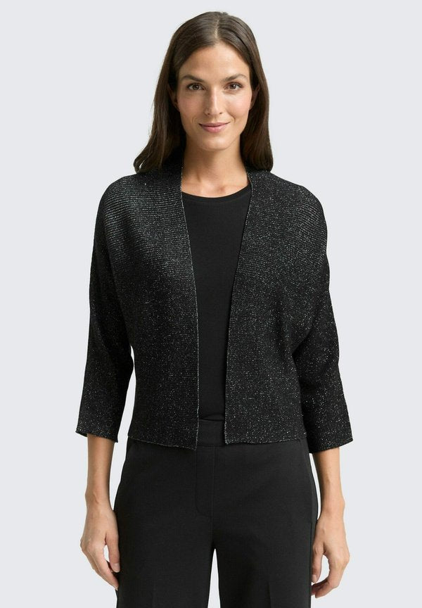 TOM TAILOR Cardigan - deep black