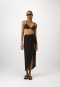 Good American SIDE TIE MIDI