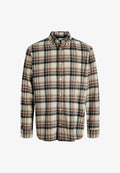 Jack & Jones Checked Comfort Fit - Shirt - antique white
