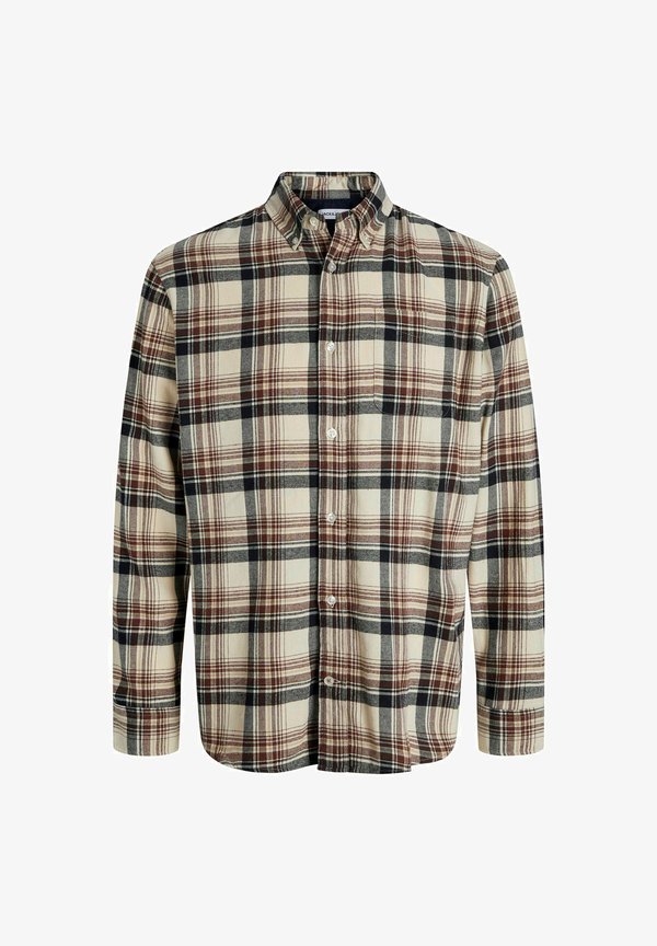 Jack & Jones Checked Comfort Fit - Shirt - antique white